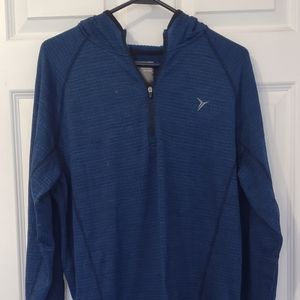 Old Navy Active 1/4 zip pullover with hoodie
